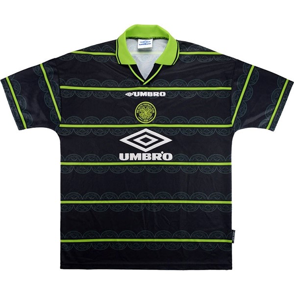 Maillot Football Celtic Exterieur Retro 1998 1999 Vert